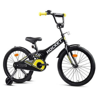 Велосипед двухколёсный 18 Rocket Phoenix 18.PHOENIX.BK/Y.25 чёрно-желтый 01